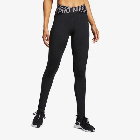 Nike Pro Intertwist 2.0 Leggings XS Black DriFIT Compression Mesh Panel Athletic - Picture 9 of 11